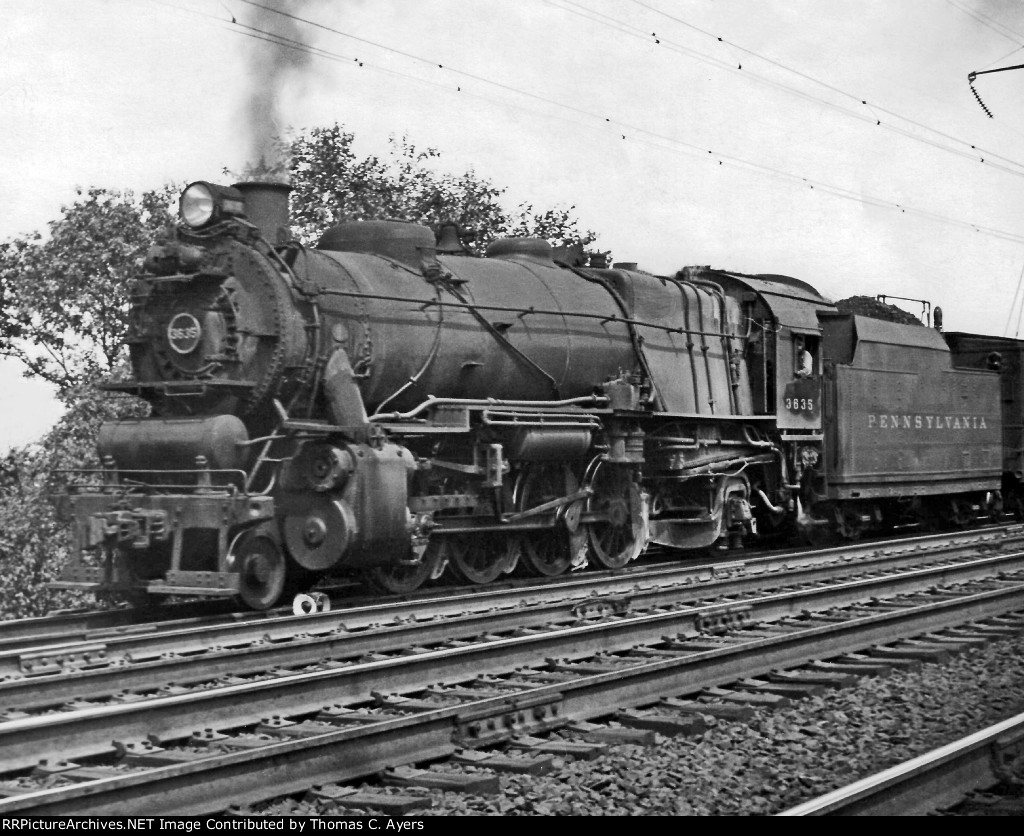 PRR 3635, L-1S, #2 of 2, c. 1953